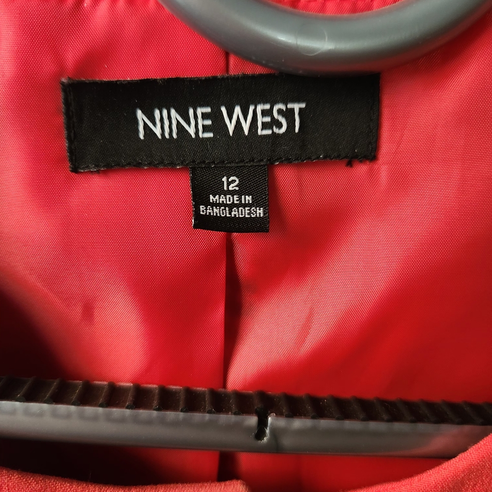 Nine West Vibrant Red Garment